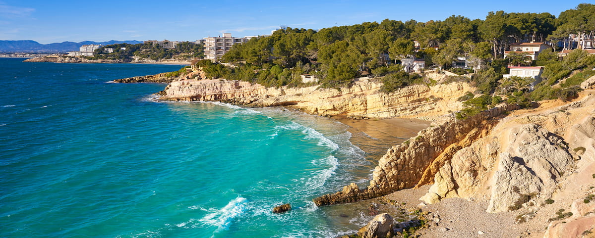 Vista costa dorada